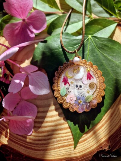 Talisman enchanté ✨️🦉🌸