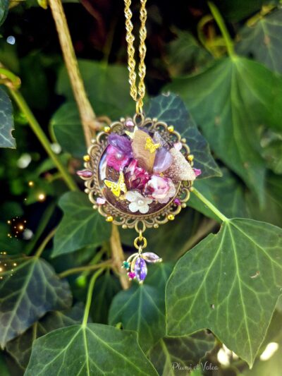 Florëvasion ✨️🌷 collier féerique en relief ✨️